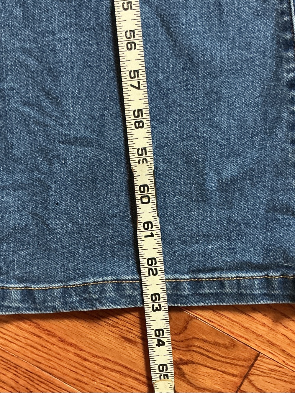 Girl.ish Classic Blue Denim Short-Sleeve Zip-Front Jumpsuit - Picture 5 of 11